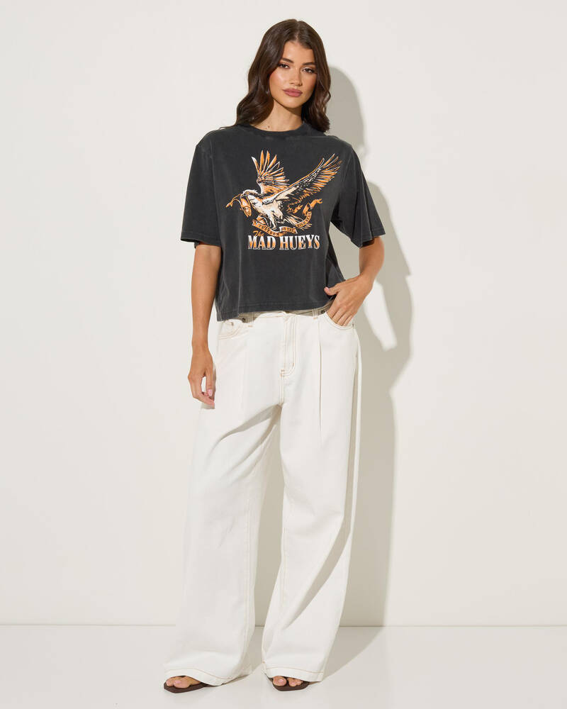 The Mad Hueys Freedom Hueys Boxy T-Shirt for Womens