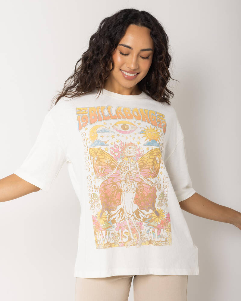 Billabong Love is All T-Shirt for Womens