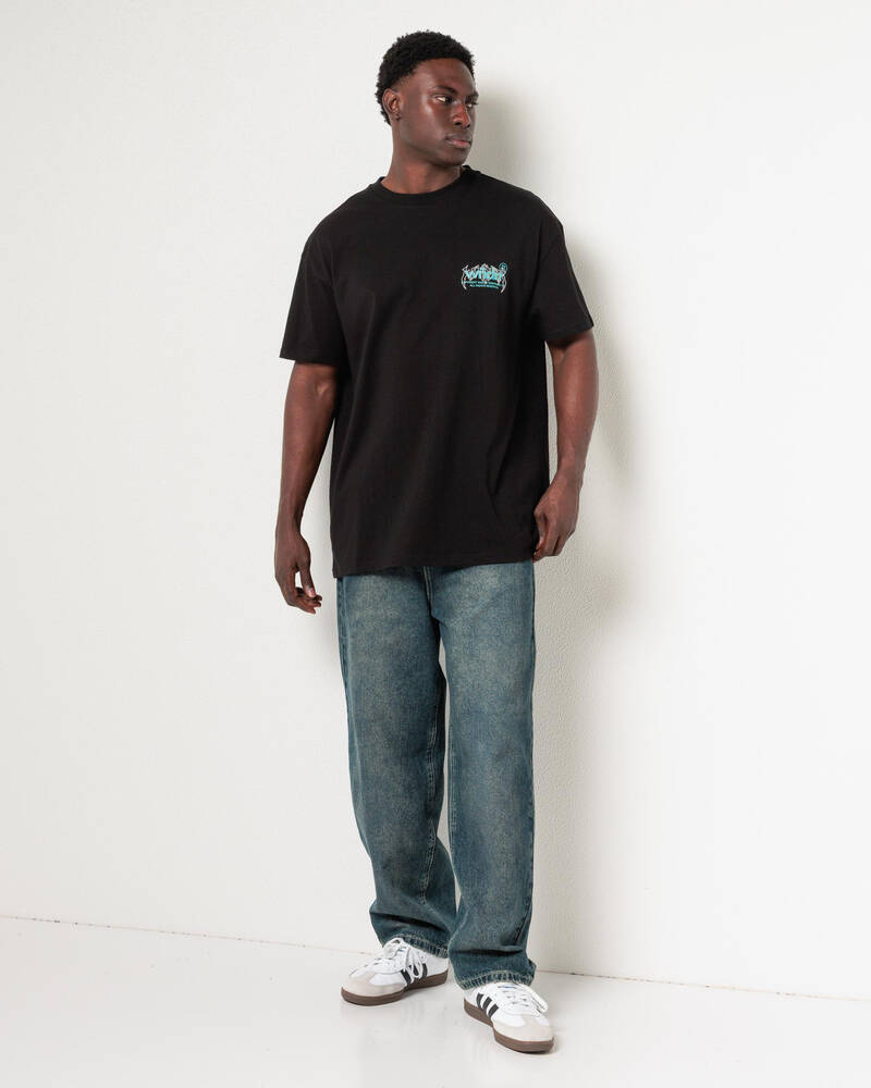 Wndrr Shutdown Box Fit T-Shirt for Mens
