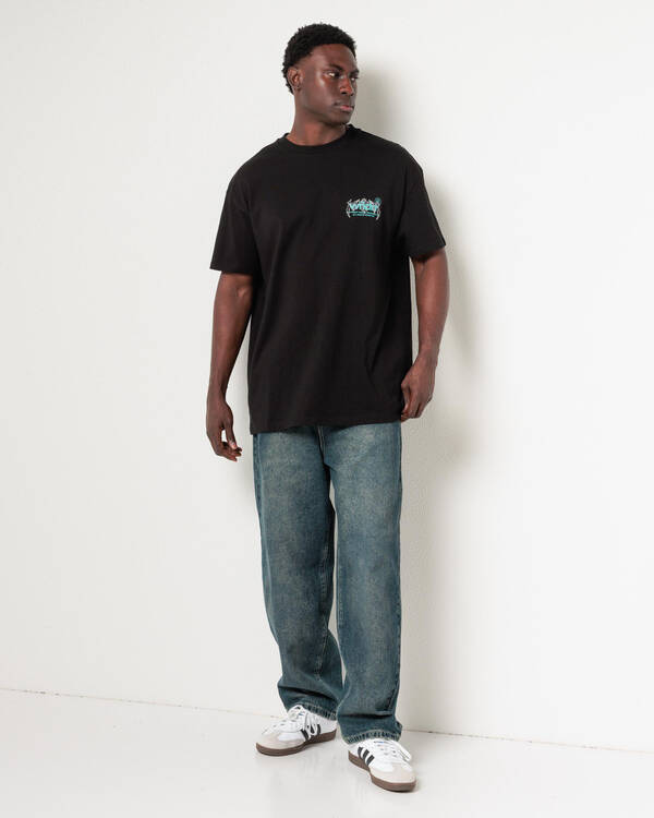 Wndrr Shutdown Box Fit T-Shirt for Mens