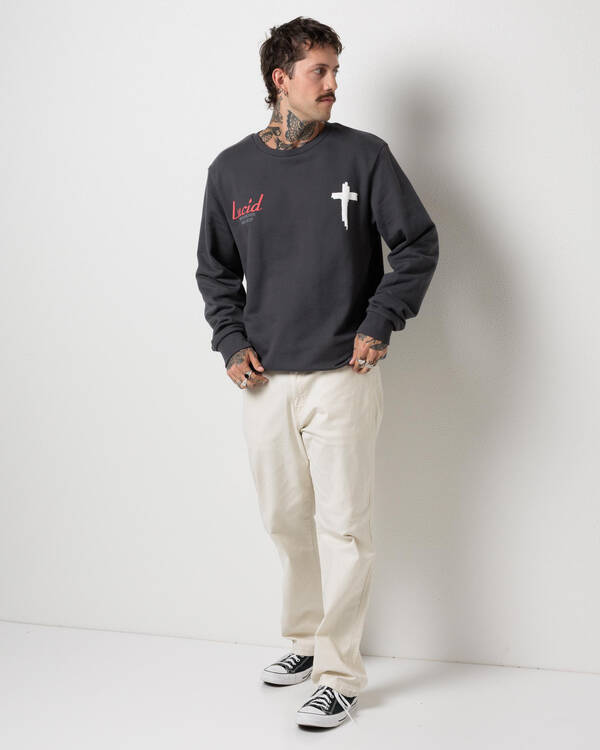 Lucid Lumina Crewneck Sweatshirt for Mens