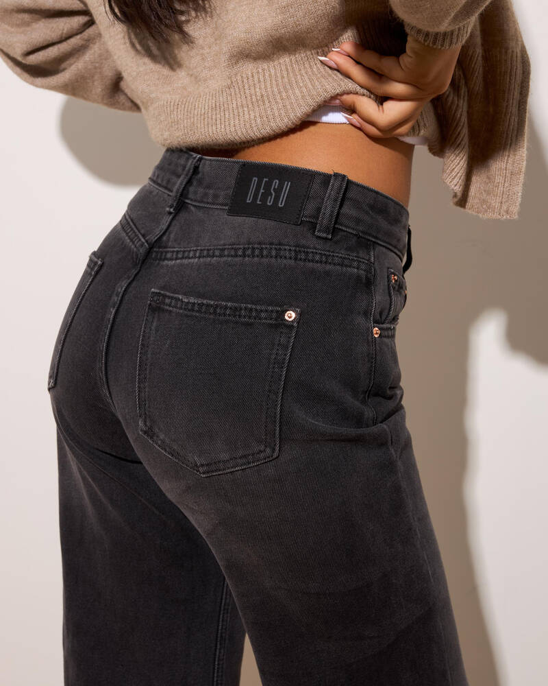 DESU Icon Straight Leg Jeans for Womens