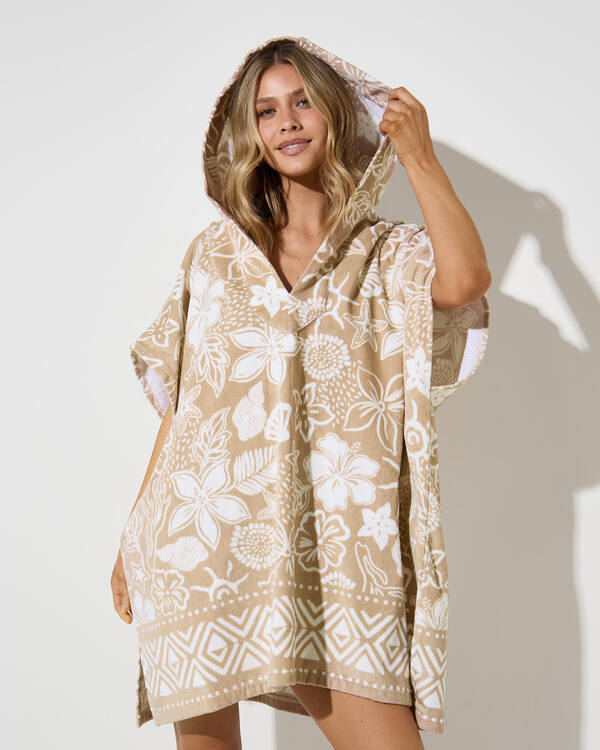 Topanga Coconut Cove Hooded Towel for Womens