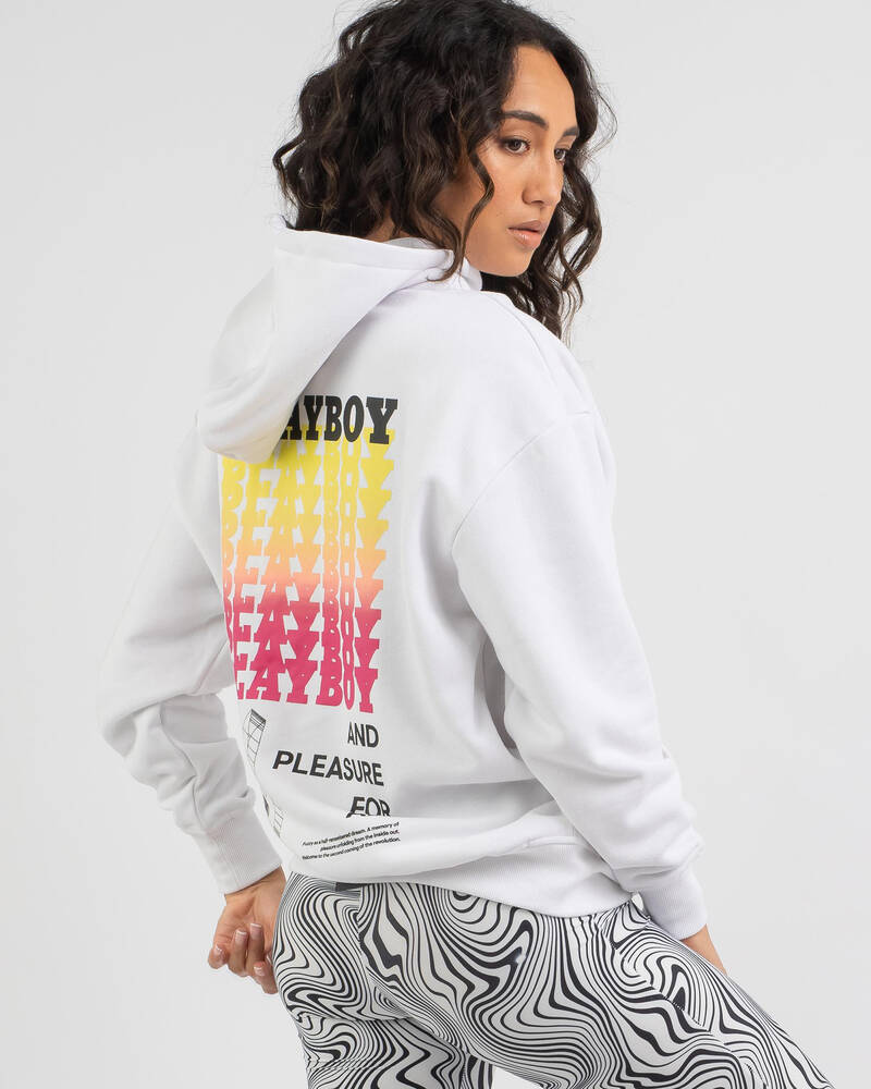 Playboy 3D Stacked Hoodie for Womens