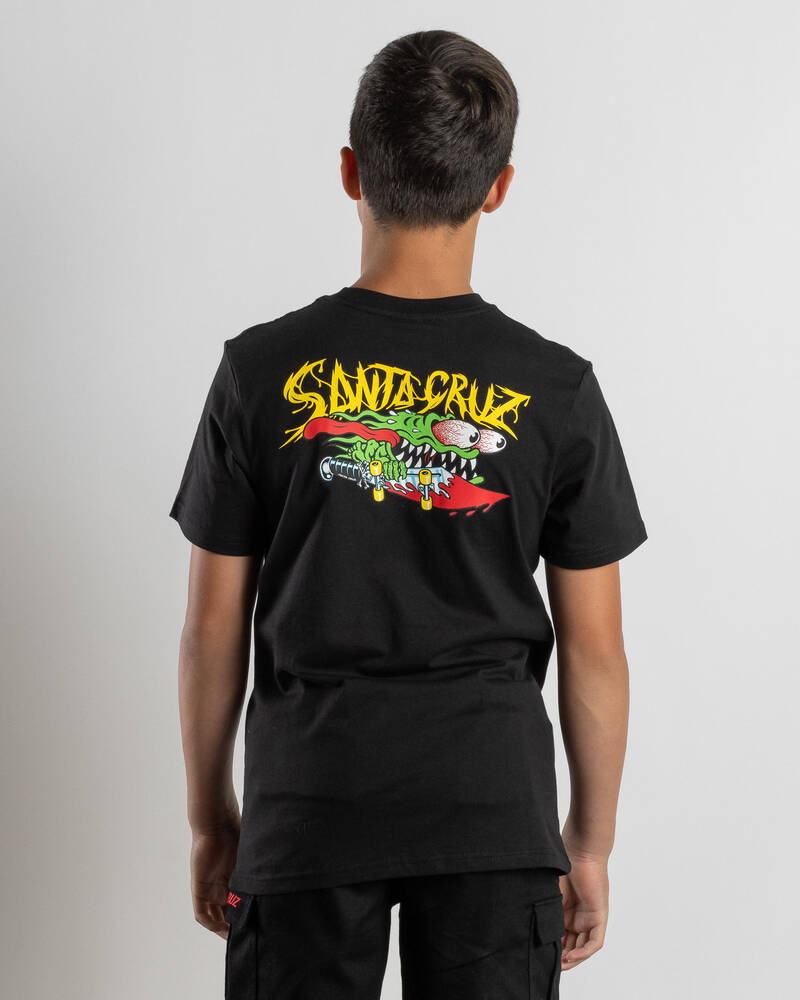 Santa Cruz Boys' Meek SC Slasher T-Shirt for Mens