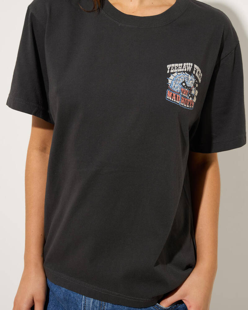 The Mad Hueys Yee Haw Seahorse T-Shirt for Womens