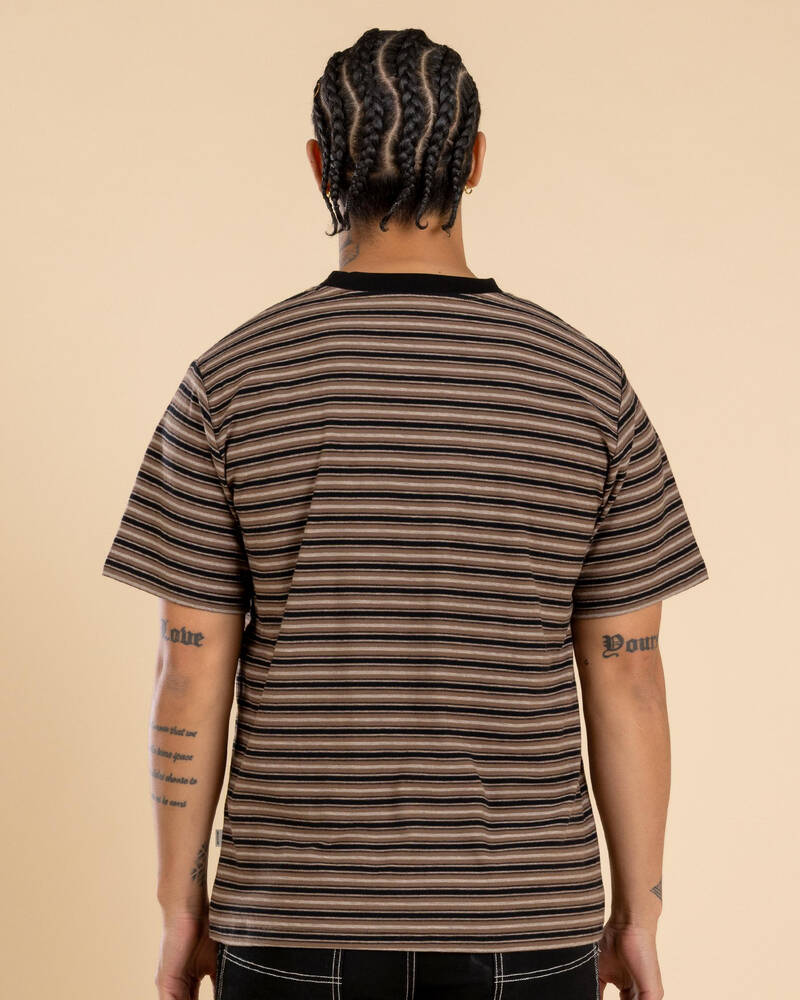 Rhythm Vintage Stripe T-Shirt for Mens