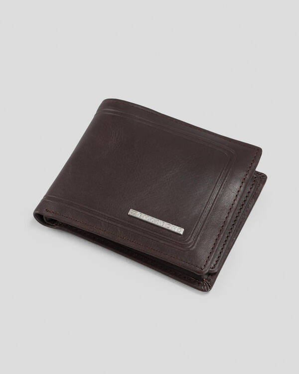 Billabong Scope 2 In 1 Leather Wallet for Mens