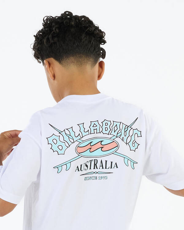 Billabong Boys' Heritage Arch T-Shirt for Mens