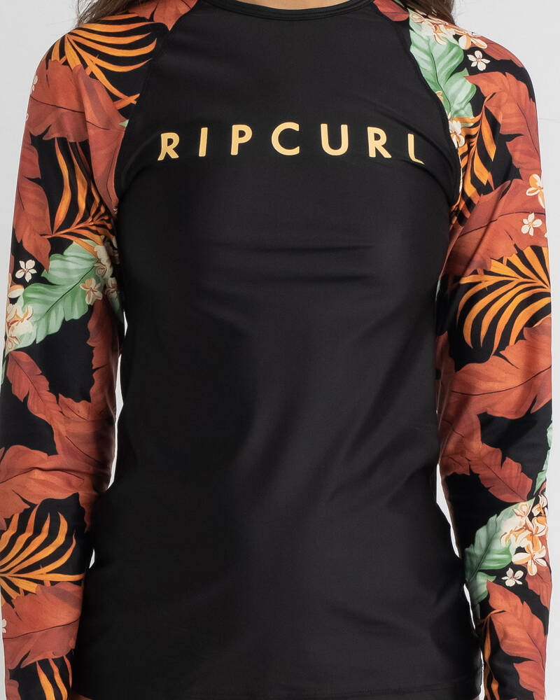 Rip Curl Namotu Long Sleeve Rash Vest for Womens