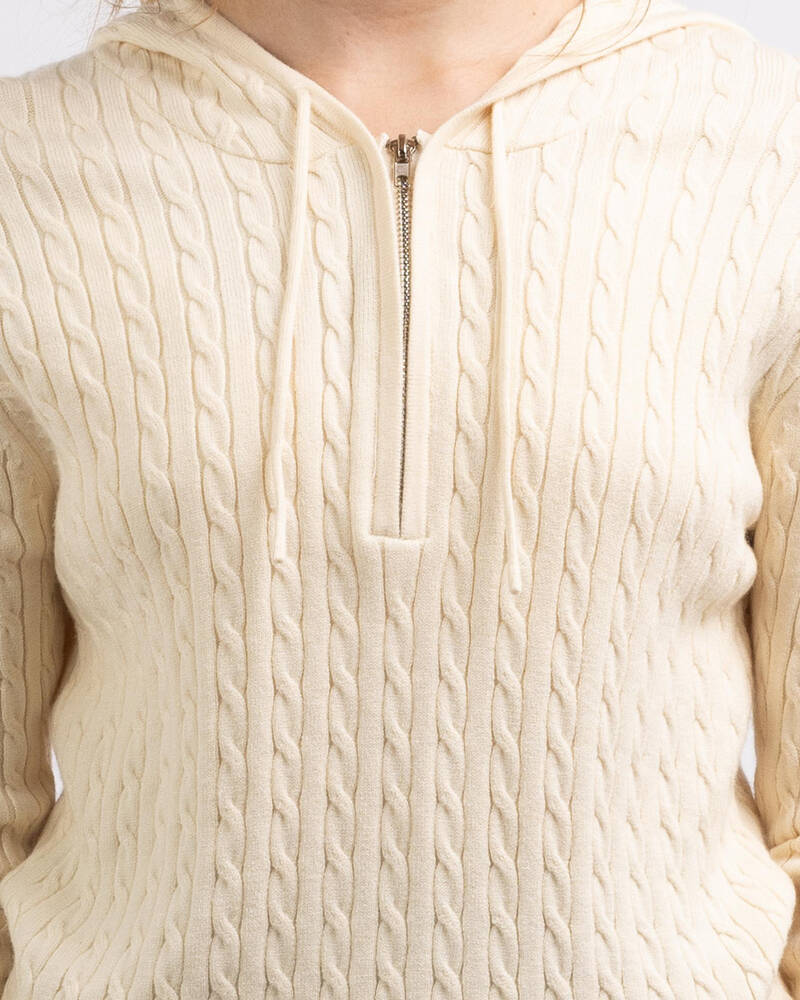 Mooloola Noah Knit Hoodie for Womens