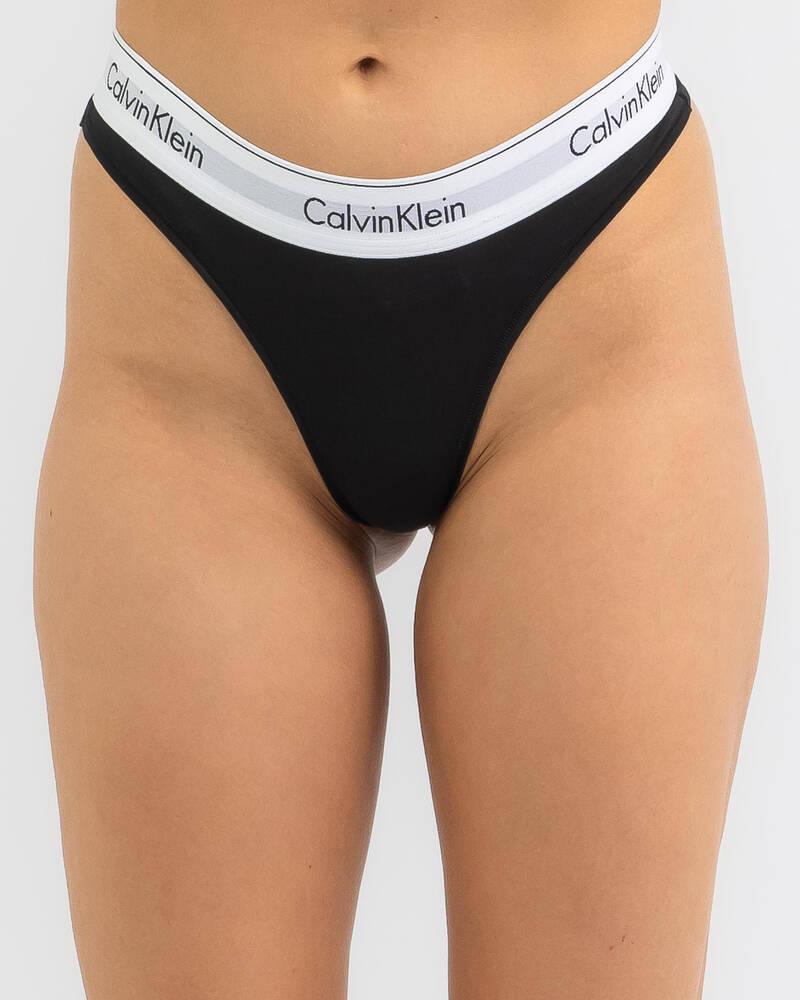 Calvin Klein Modern Cotton Thong for Womens image number null