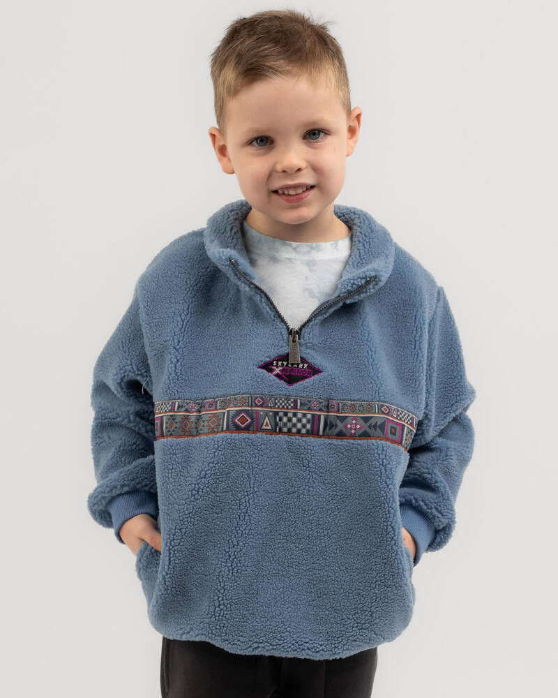 Skylark Toddlers' Affirm Quarter Zip Sweatshirt for Mens