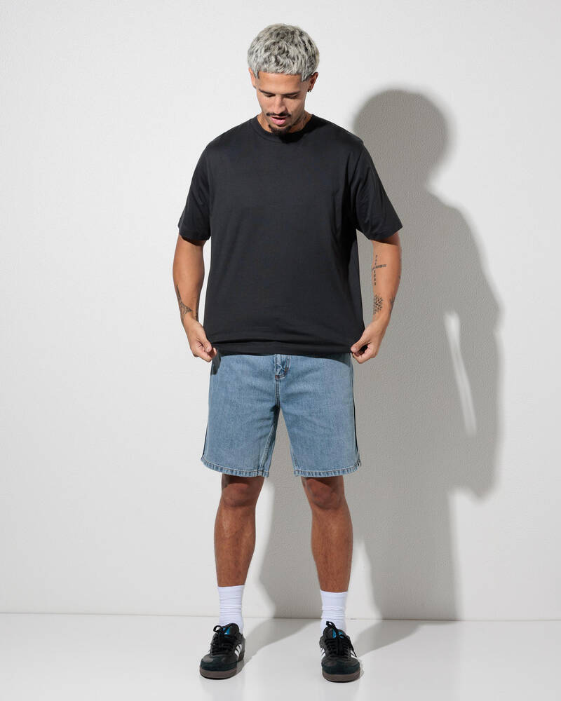 Thrills Heavy Voltage Slacker Relaxed Denim Short for Mens