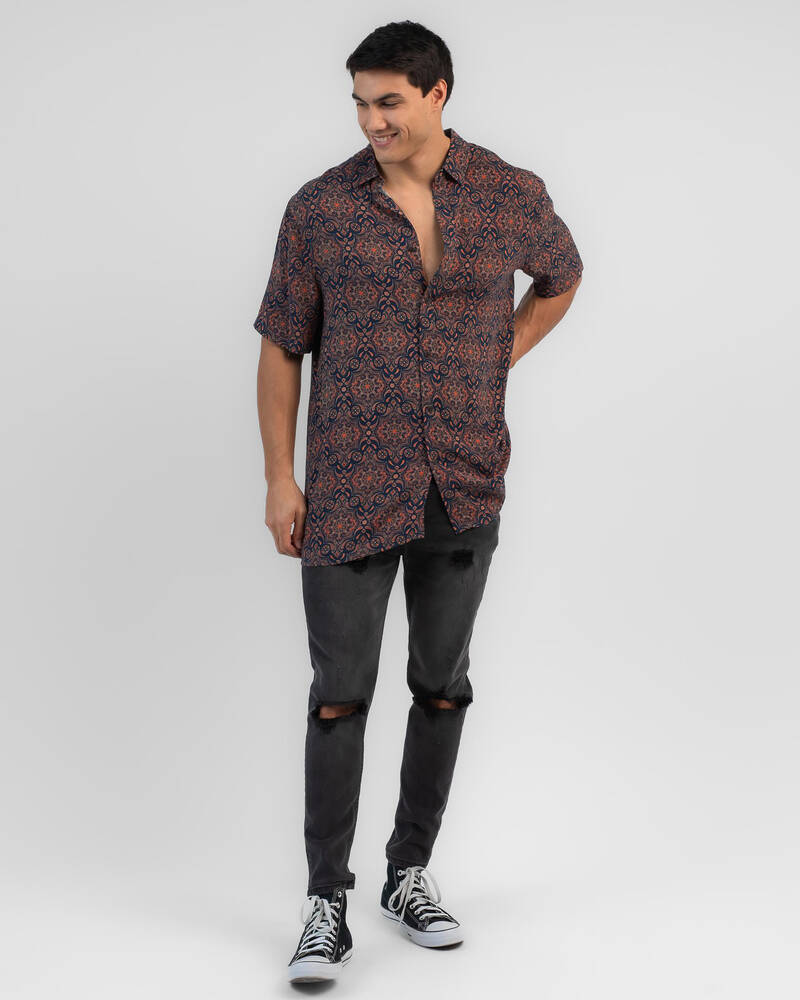 Lucid Tapis Short Sleeve Shirt for Mens