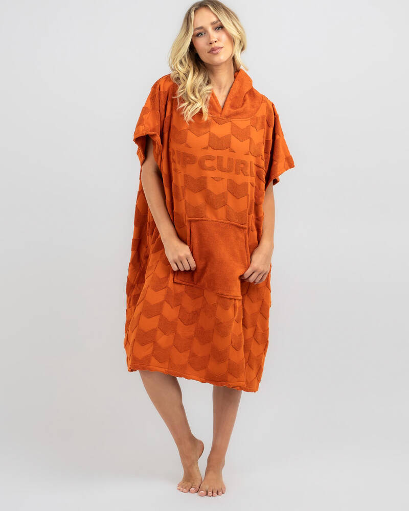 Rip Curl Brand Terry Hooded Towel for Womens