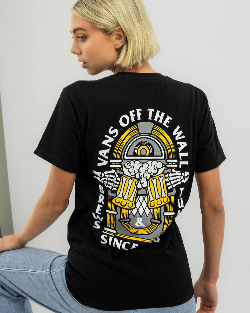 Vans Brew Bros Tunes T-Shirt for Womens