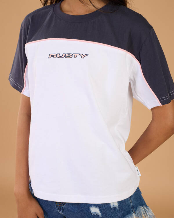 Rusty Girls' Polar Ops Oversized T-Shirt for Womens