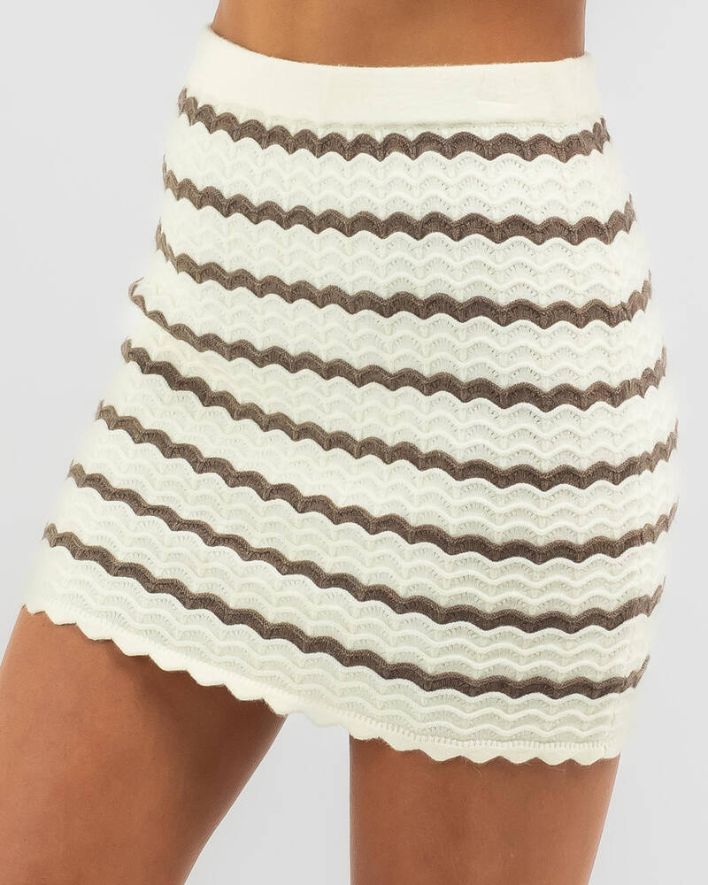 Mooloola Cottesloe Crochet Skirt for Womens