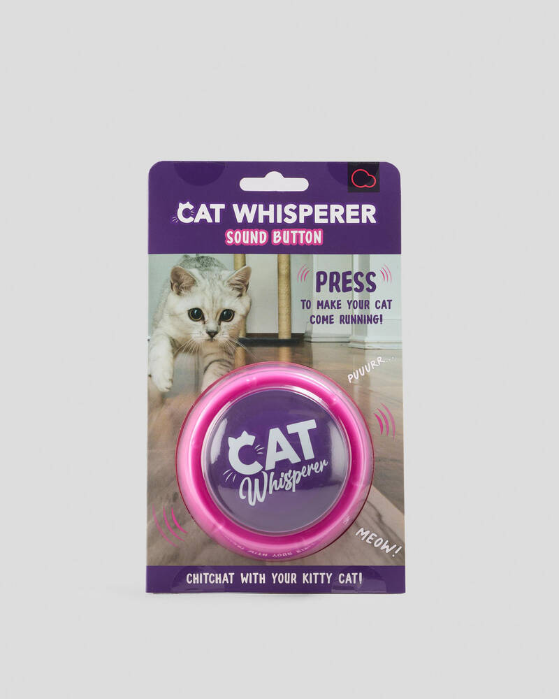 Get It Now Cat Whisperer Button for Unisex
