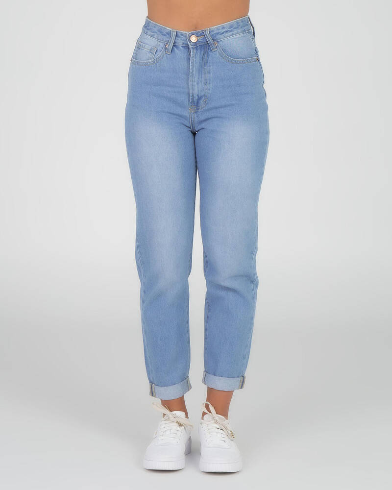 Used Dixon Mom Jeans for Womens image number null