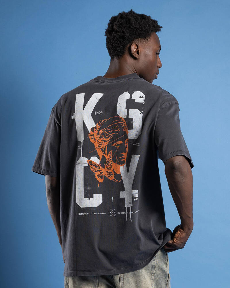 Kiss Chacey Untamed Heavy Box Fit T-Shirt for Mens