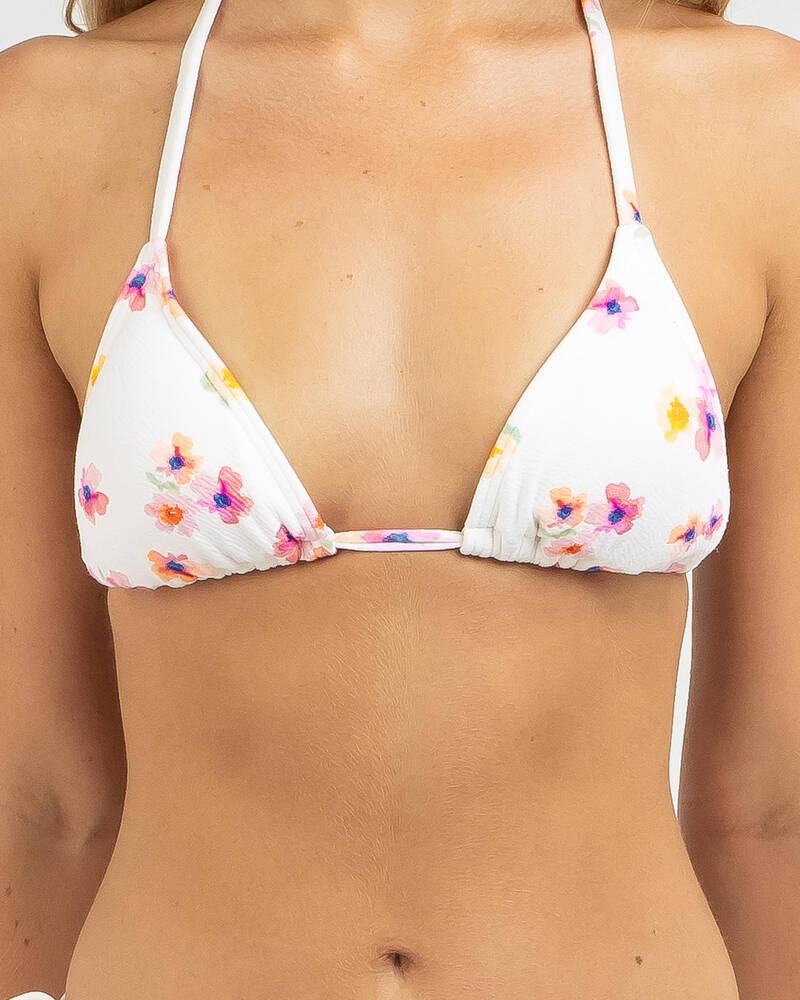 Kaiami Angelica Triangle Bikini Top for Womens