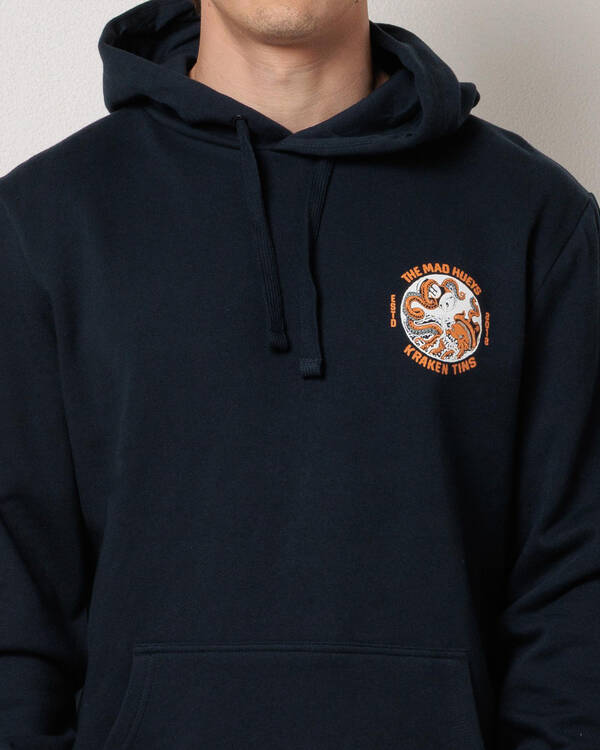 The Mad Hueys Tins Kraken Hoodie for Mens
