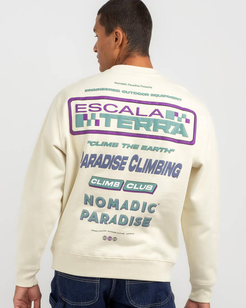 Nomadic Paradise Terra Crew Neck Sweatshirt for Mens