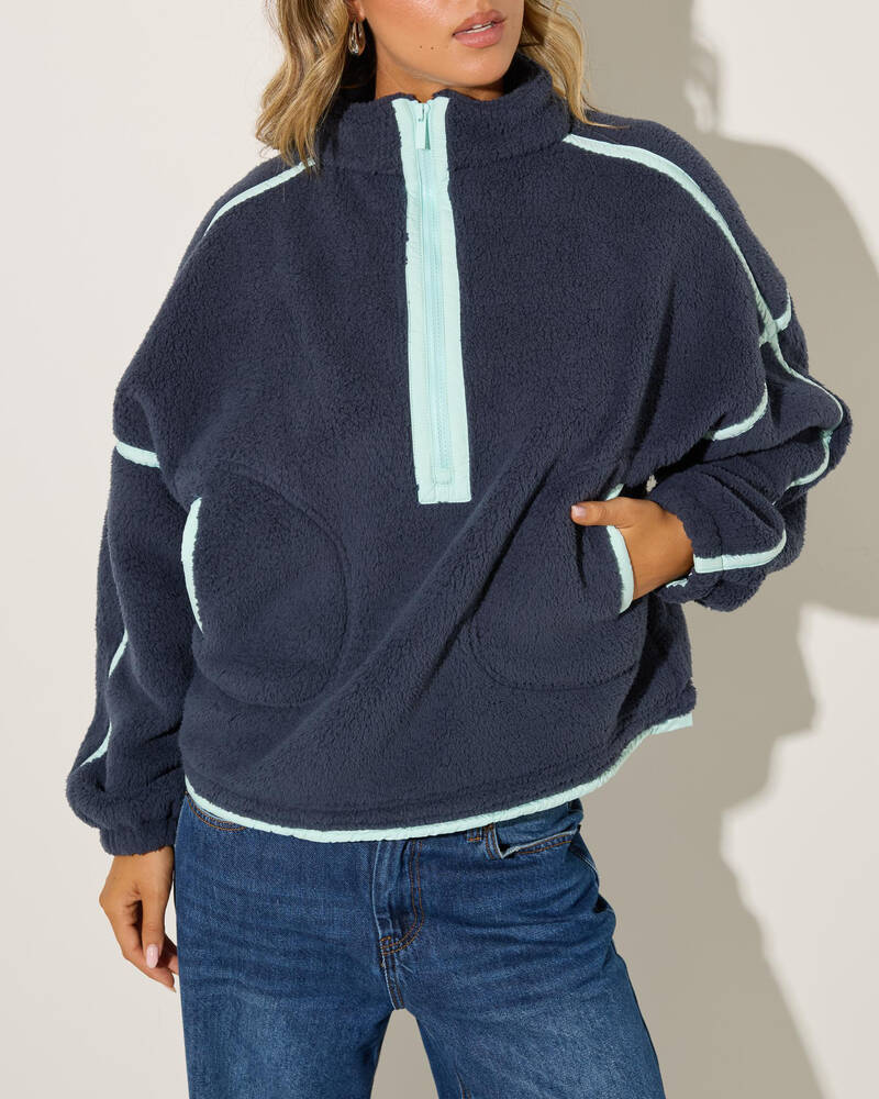 Mooloola Summit Quarter Zip Polar Fleece for Womens