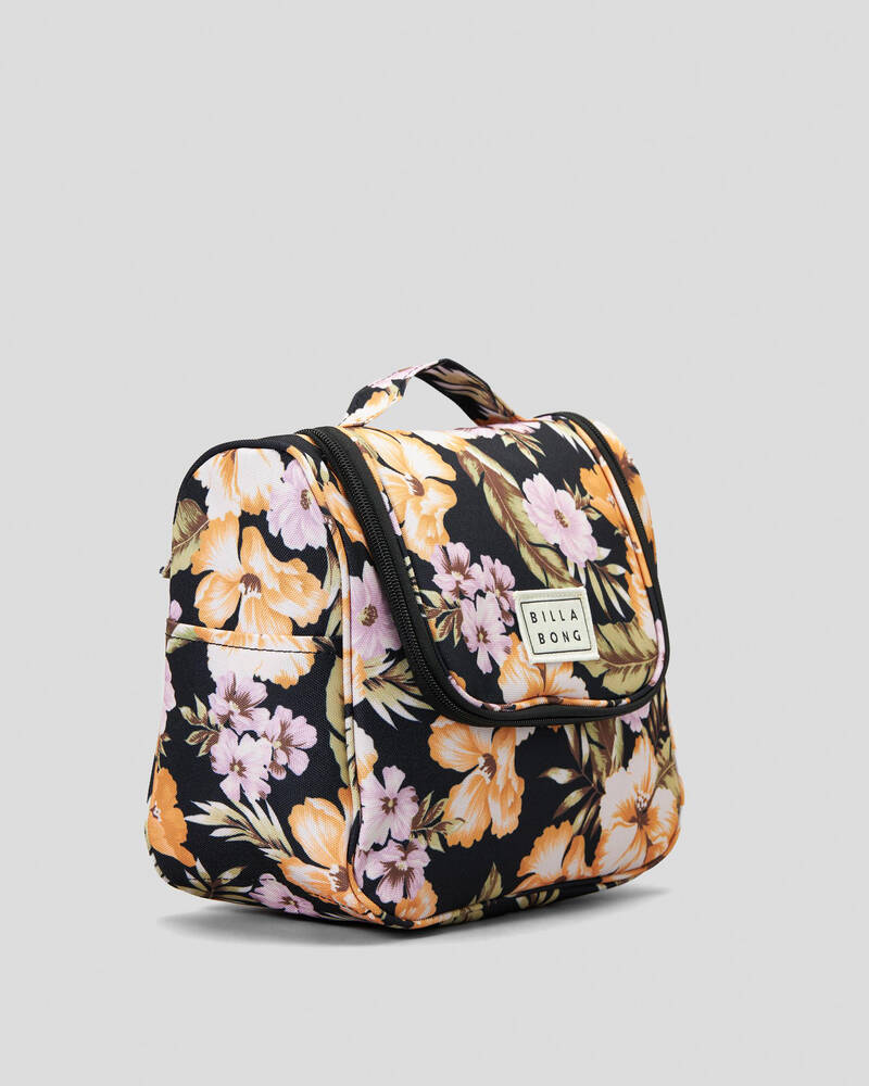 Billabong Calypso Travel Beauty Makeup Case for Womens