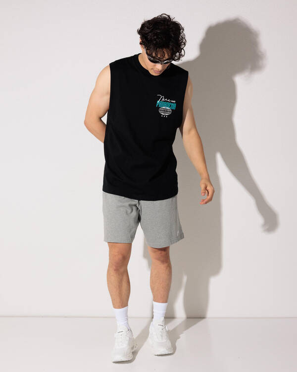 Nena & Pasadena Drifting Relaxed Muscle Tank for Mens