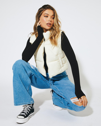 Ava And Ever Icy Puffer Vest for Womens image number null