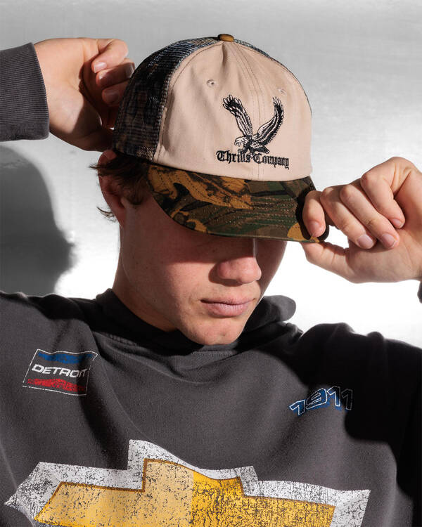Seen And Heard Short Brim Trucker Cap