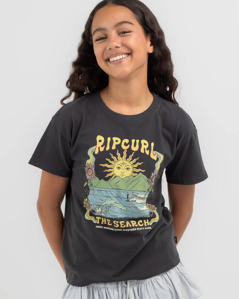 Rip Curl Girls' Hibiscus Heat Art T-Shirt for Womens