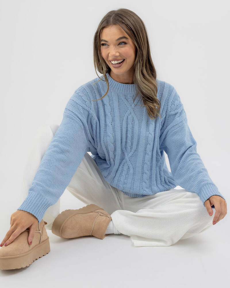 Roxy Missing The Waves Knit Jumper for Womens