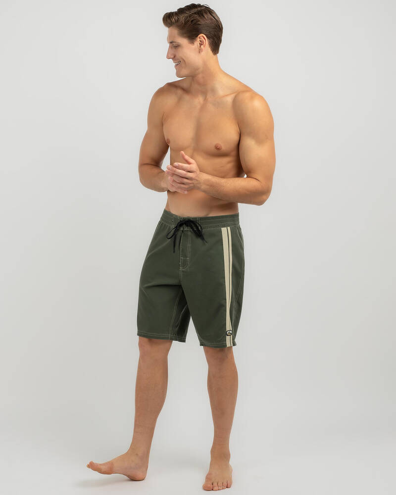 Rusty Burnt Rubber Board Shorts for Mens
