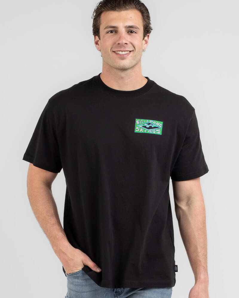 Billabong Green Goblin Short Sleeve T-Shirt for Mens