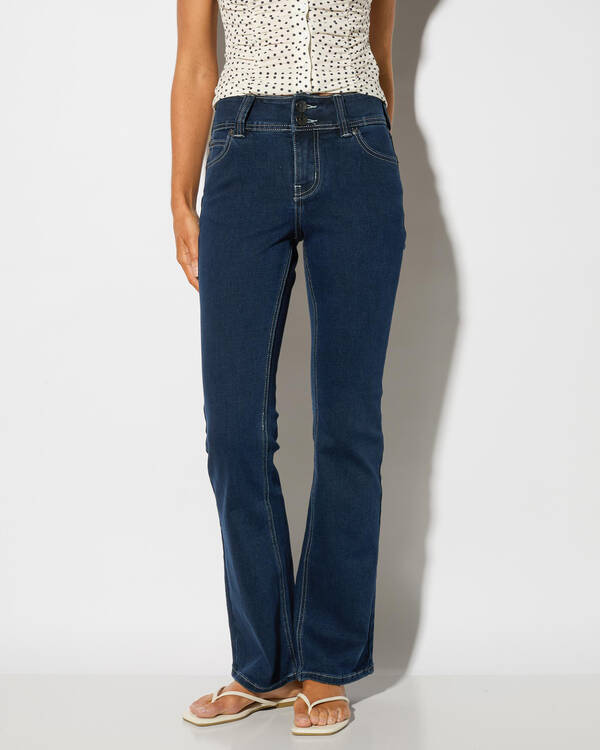 Jawbreaker Low Waist Flare Jeans