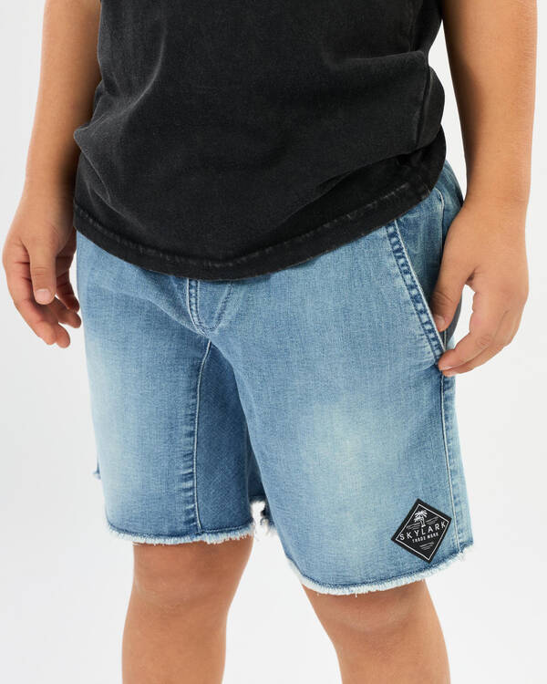 Toddlers' Edge Elastic Waist Shorts