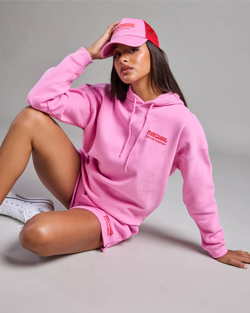 Rip Curl Surf Puff Heritage Hoodie for Womens