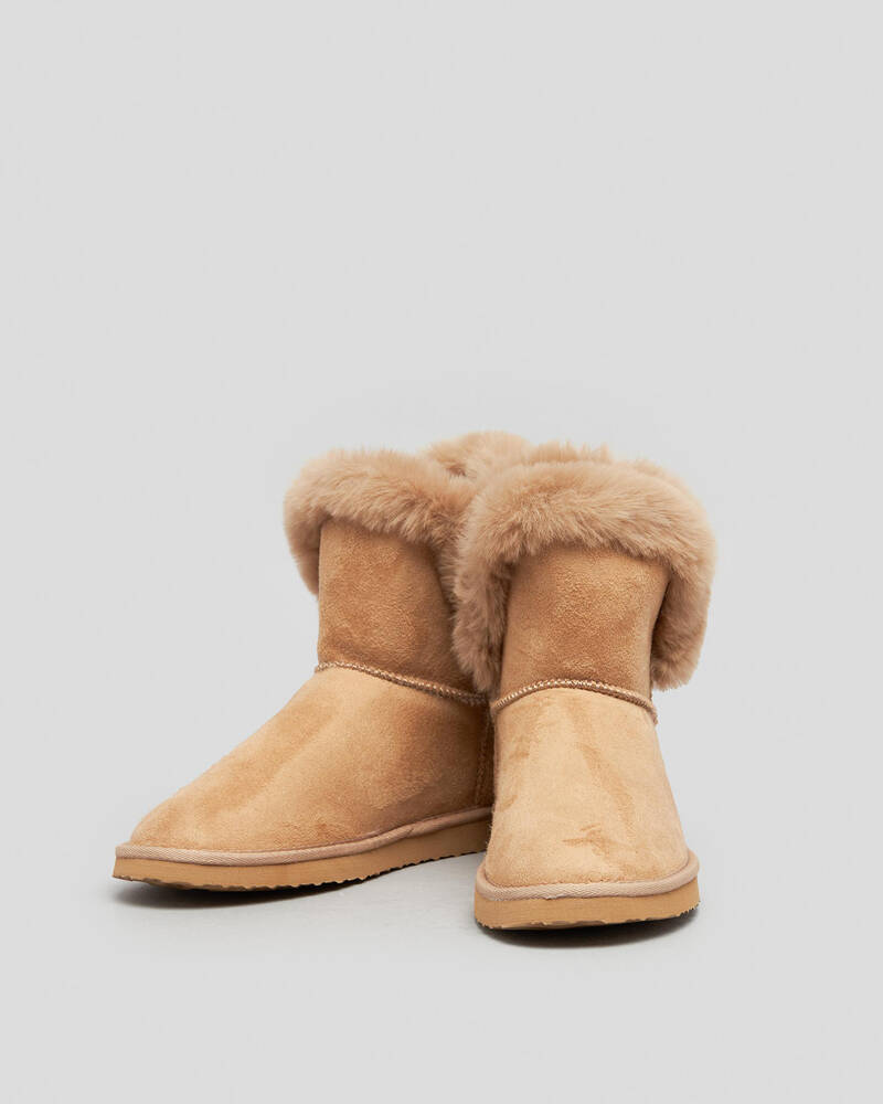 Mooloola Fawn Slipper Boots for Womens