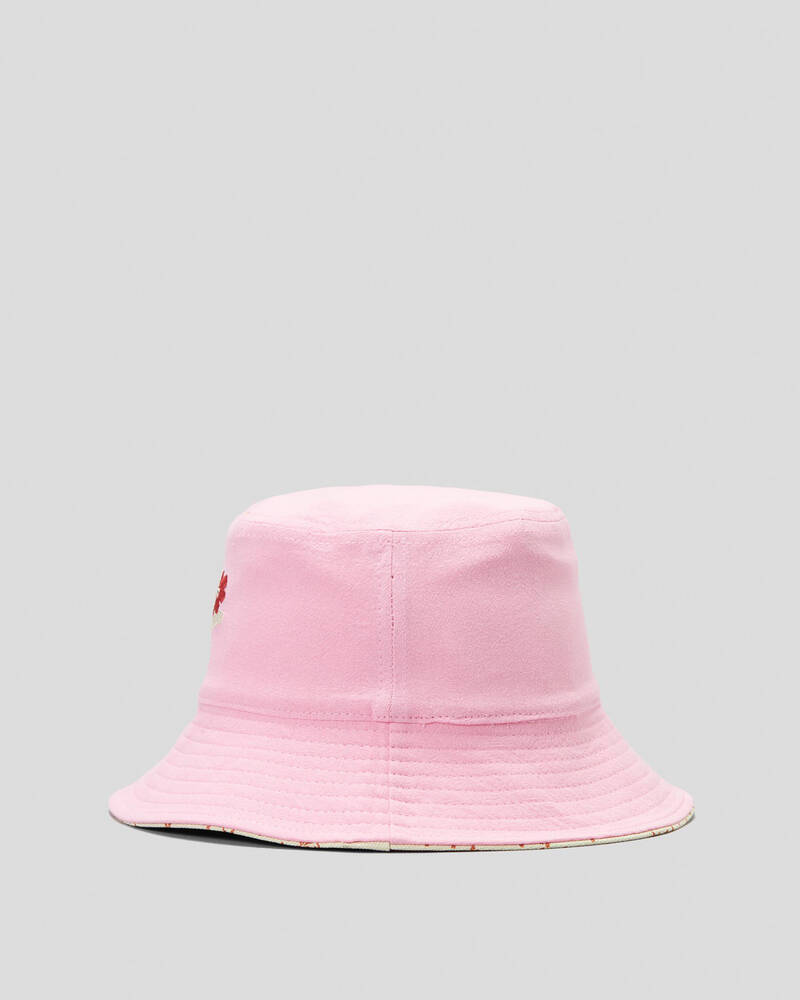 Rusty Girls' Spring Time Reversible Bucket Hat for Mens