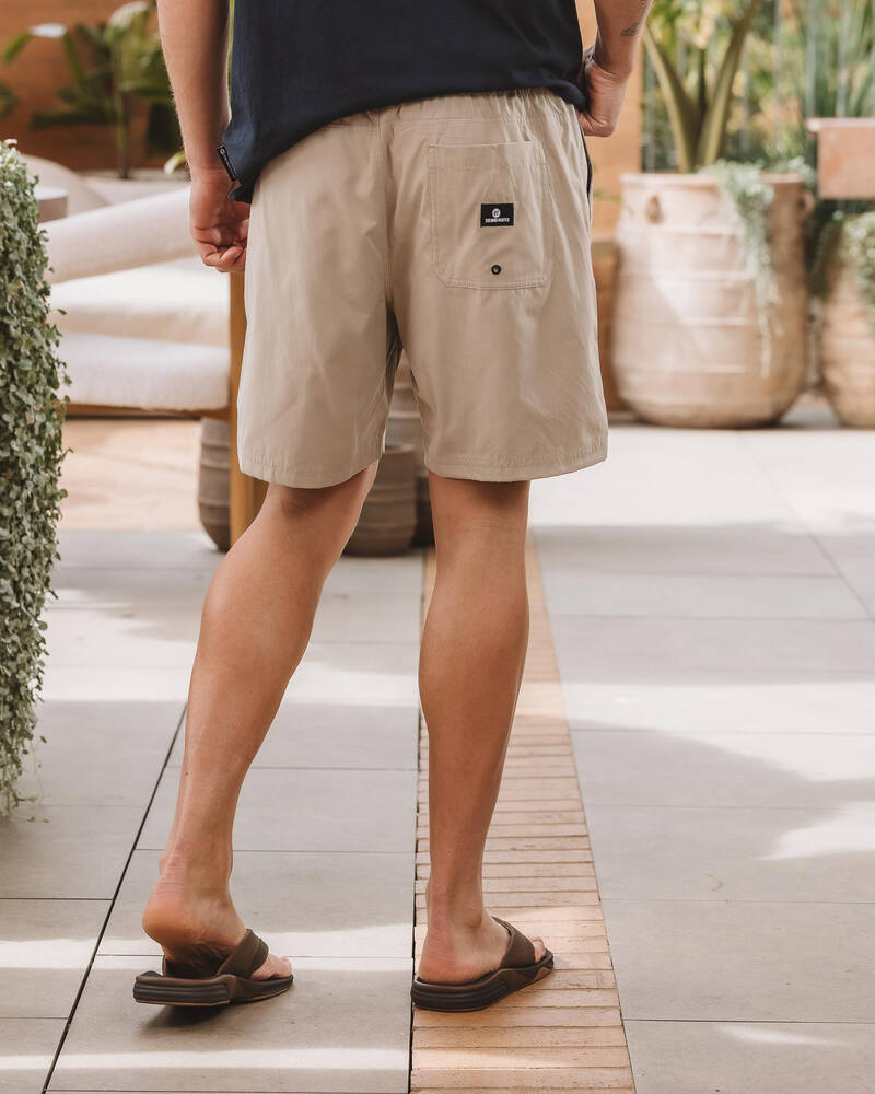 The Mad Hueys Skull Anchor Volley Shorts for Mens