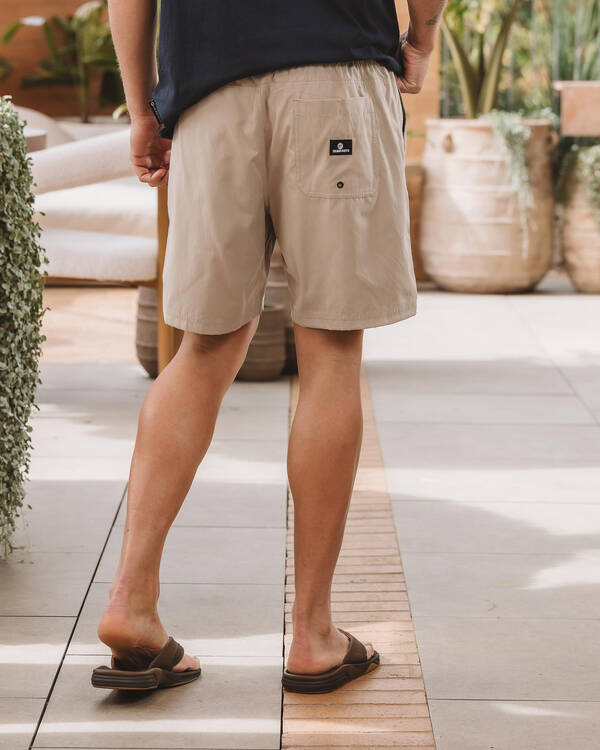The Mad Hueys Skull Anchor Volley Shorts for Mens