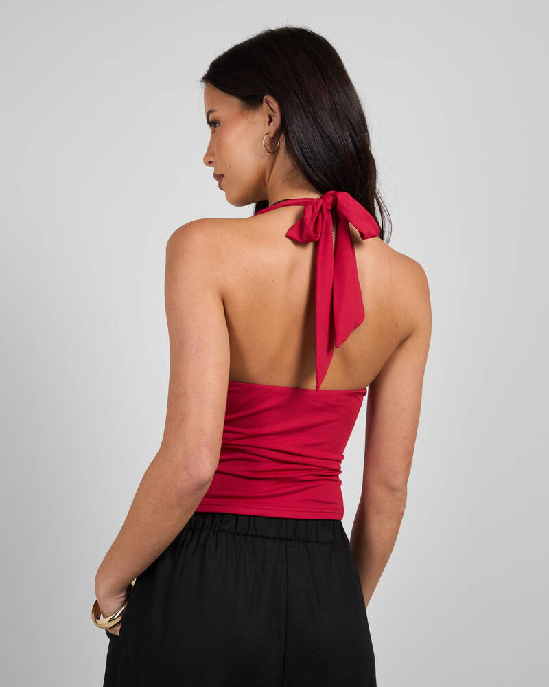 Ava And Ever Mia Halter Top for Womens