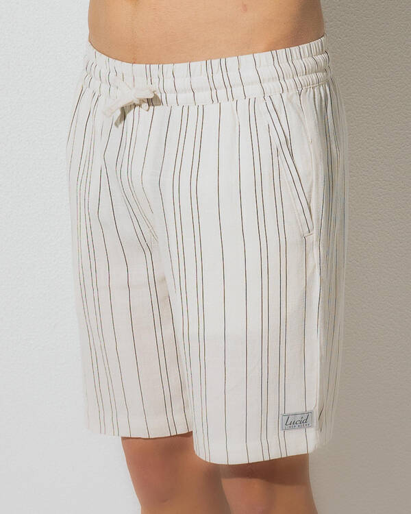 Lucid Offline Elastic Waist Shorts for Mens