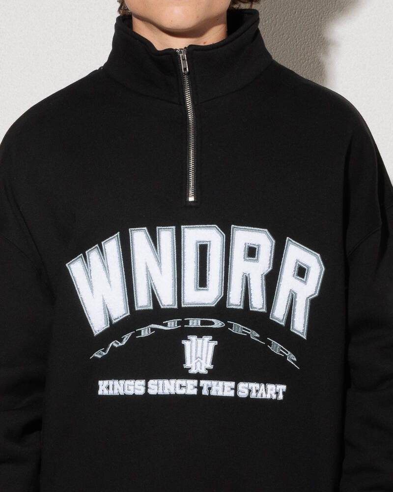 Wndrr Institute 1/4 Zip Sweatshirt for Mens