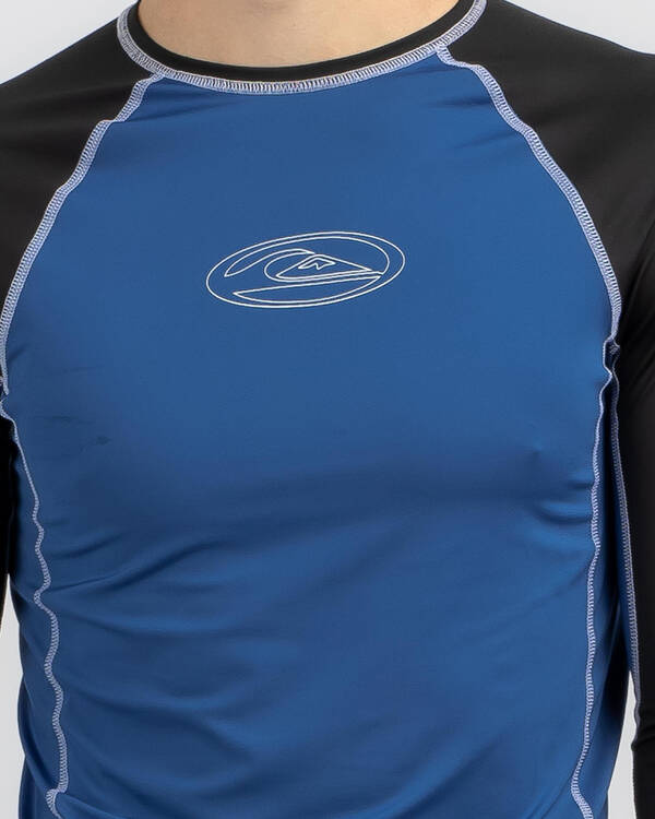 Quiksilver Saturn Protection Long Sleeve Rash Vest for Mens