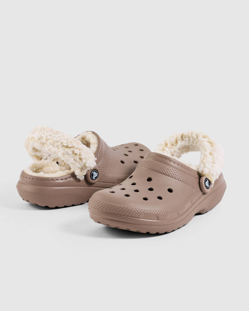 Crocs Classic Fleece Lines Clogs for Unisex image number null